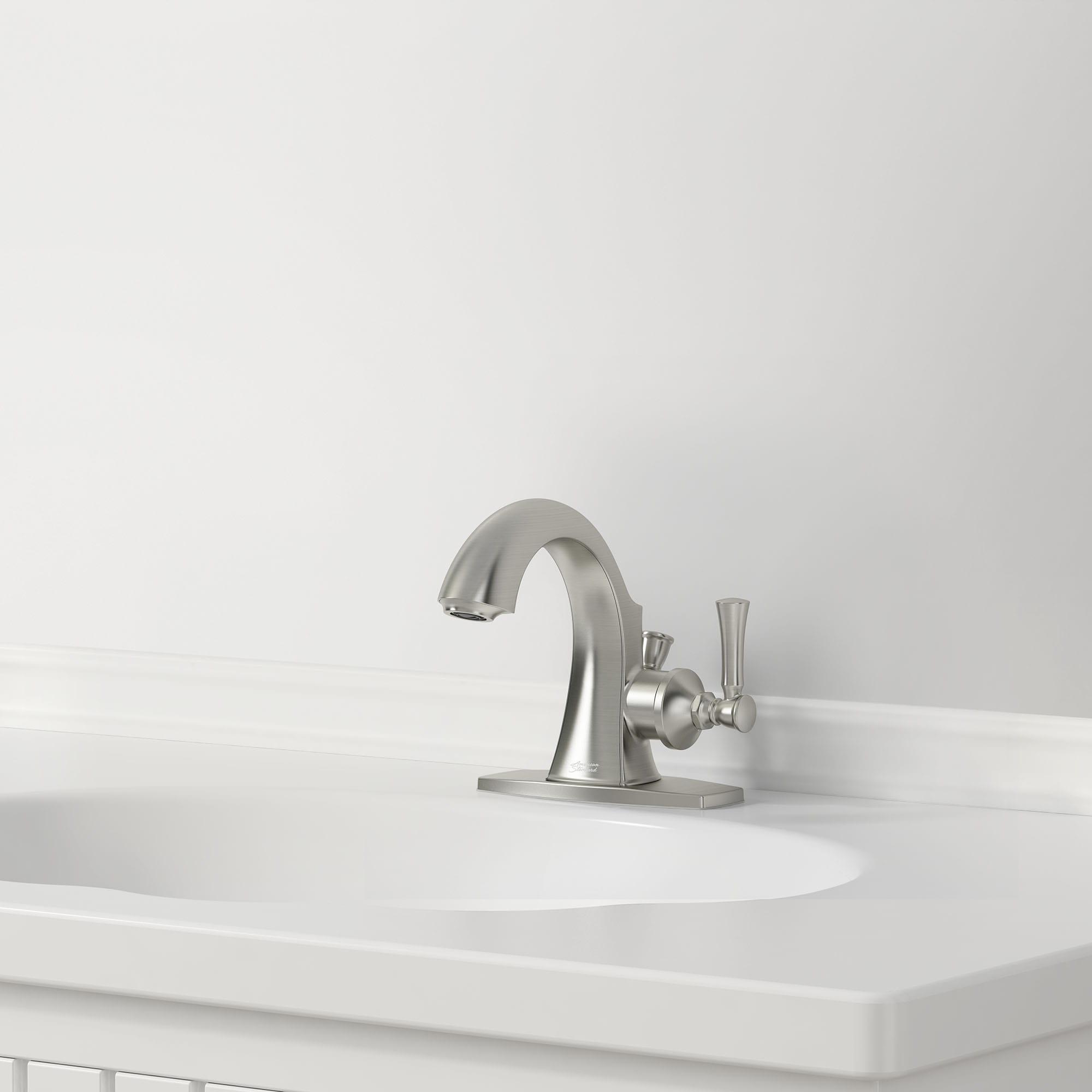 Chancellor 4-In. Centerset Single-Handle  Bathroom Faucet 1.2 GPM with Lever Handle